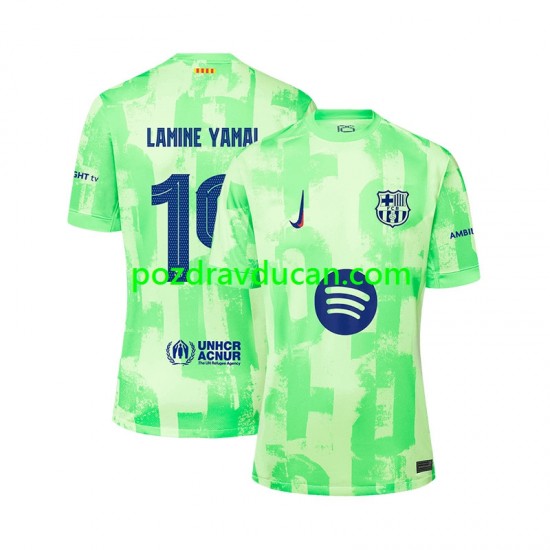 Nogometni Dresovi FC Barcelona LAMINE YAMAL 19 UCL Font Muški Treći dres 2024-2025 Kratkih Rukava