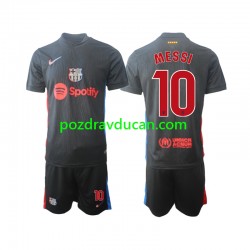Nogometni Dresovi FC Barcelona Lionel Messi 10 Dječji Gostujući dres 2024-2025 Kratkih Rukava