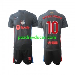 Nogometni Dresovi FC Barcelona Ronaldinho 10 Dječji Gostujući dres 2024-2025 Kratkih Rukava