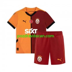 Nogometni Dresovi Galatasaray Dječji Domaći dres 2024-2025 Kratkih Rukava