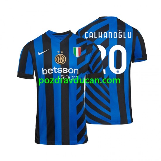 Nogometni Dresovi Inter Milan Hakan Calhanoglu 20 Muški Domaći dres 2024-2025 Kratkih Rukava