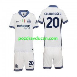 Nogometni Dresovi Inter Milan Hakan Calhanoglu 20 Dječji Gostujući dres 2024-2025 Kratkih Rukava