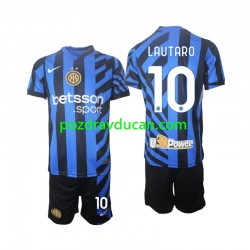 Nogometni Dresovi Inter Milan Lautaro 10 Dječji Domaći dres 2024-2025 Kratkih Rukava
