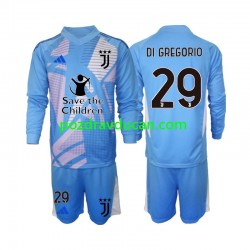 Nogometni Dresovi Juventus Michele Di Gregorio 29 Vratar Dječji Četvrti dres 2024-2025 Dugi Rukav