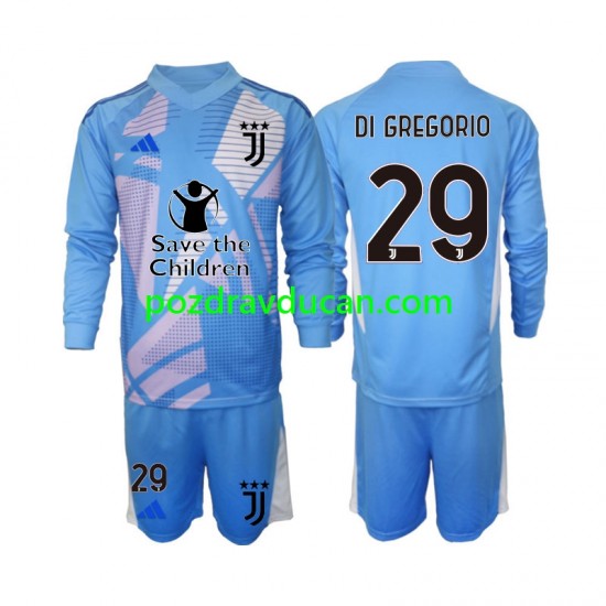 Nogometni Dresovi Juventus Michele Di Gregorio 29 Vratar Dječji Četvrti dres 2024-2025 Dugi Rukav