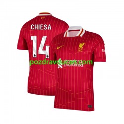 Nogometni Dresovi Liverpool Federico Chiesa 14 Muški Domaći dres 2024-2025 Kratkih Rukava