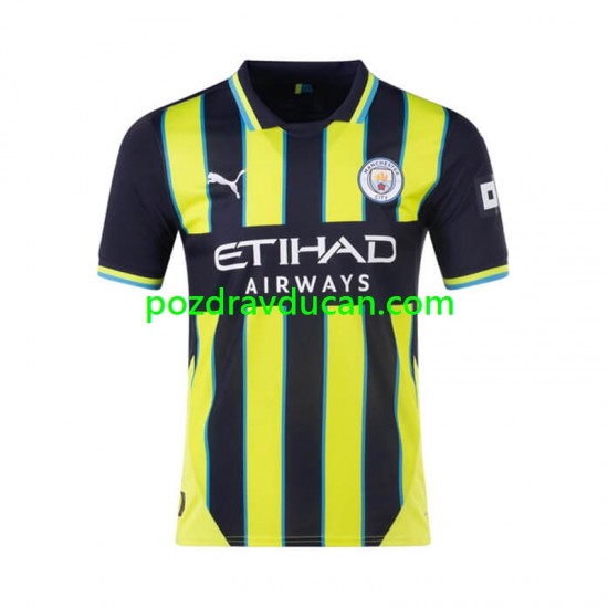 Nogometni Dresovi Manchester City Muški Gostujući dres 2024-2025 Kratkih Rukava