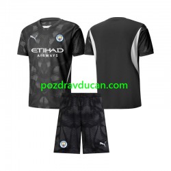 Nogometni Dresovi Manchester City Vratar Dječji Četvrti dres 2024-2025 Kratkih Rukava