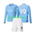 Nogometni Dresovi Manchester City Gundogan 19 Dječji Domaći dres 2024-2025 Dugi Rukav
