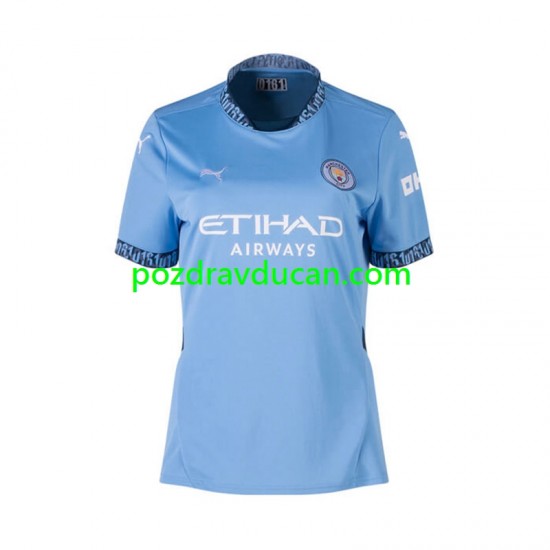 Nogometni Dresovi Manchester City Ženski Domaći dres 2024-2025 Kratkih Rukava