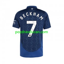 Nogometni Dresovi Manchester United Beckham 7 Muški Gostujući dres 2024-2025 Kratkih Rukava