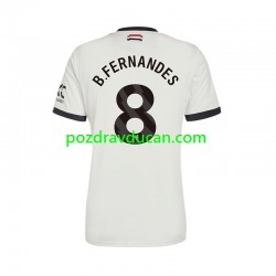 Nogometni Dresovi Manchester United Bruno Fernandes 8 Muški Treći dres 2024-2025 Kratkih Rukava