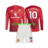 Nogometni Dresovi Manchester United Marcus Rashford 10 Dječji Domaći dres 2024-2025 Dugi Rukav