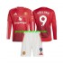 Nogometni Dresovi Manchester United Rasmus Hojlund 9 Dječji Domaći dres 2024-2025 Dugi Rukav