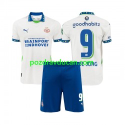 Nogometni Dresovi PSV Eindhoven DE JONG 9 Dječji Treći dres 2024-2025 Kratkih Rukava
