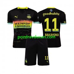 Nogometni Dresovi PSV Eindhoven Johan Bakayoko 11 Dječji Gostujući dres 2024-2025 Kratkih Rukava