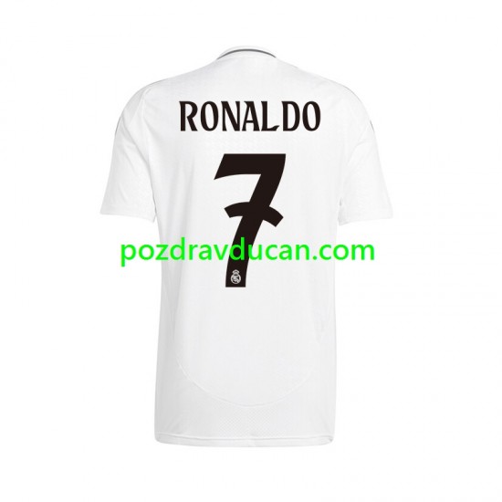 Nogometni Dresovi Real Madrid Cristiano Ronaldo 7 Muški Domaći dres 2024-2025 Kratkih Rukava