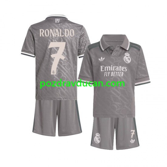 Nogometni Dresovi Real Madrid Cristiano Ronaldo 7 Dječji Treći dres 2024-2025 Kratkih Rukava