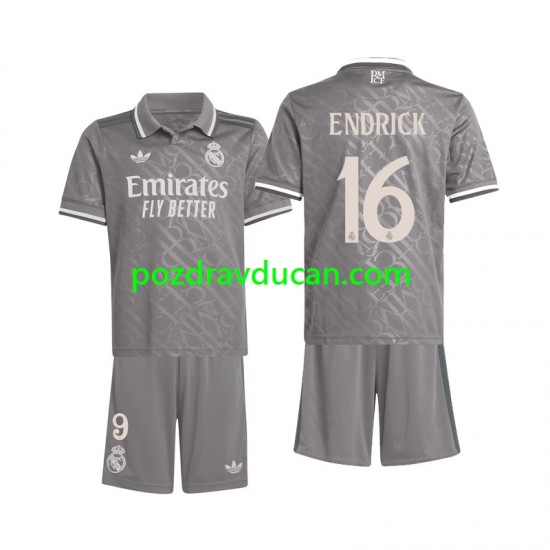 Nogometni Dresovi Real Madrid Endrick 16 Dječji Treći dres 2024-2025 Kratkih Rukava