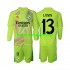 Nogometni Dresovi Real Madrid Lunin 13 Vratar Dječji Četvrti dres 2024-2025 Dugi Rukav