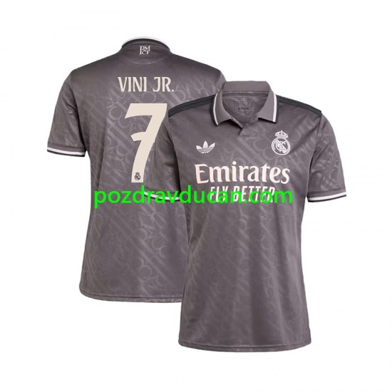 Nogometni Dresovi Real Madrid VINI JR 7 Muški Treći dres 2024-2025 Kratkih Rukava
