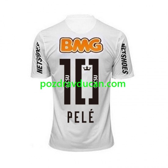 Nogometni Dresovi Santos PELE 10 -2012 Retro Muški Domaći dres 2011 Kratkih Rukava