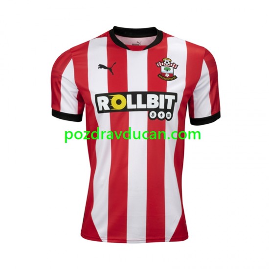 Nogometni Dresovi Southampton Muški Domaći dres 2024-2025 Kratkih Rukava