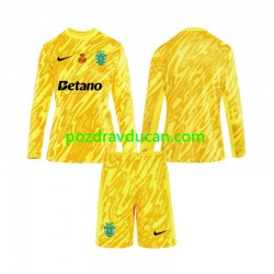 Nogometni Dresovi Sporting CP Vratar Dječji Treći dres 2024-2025 Dugi Rukav