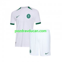 Nogometni Dresovi Sporting CP Dječji Gostujući dres 2024-2025 Kratkih Rukava