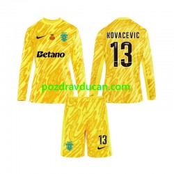 Nogometni Dresovi Sporting CP Kovacevic 13 Vratar Dječji Treći dres 2024-2025 Dugi Rukav
