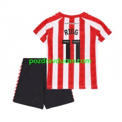 Nogometni Dresovi Sunderland Chris Rigg 11 Dječji Domaći dres 2024-2025 Kratkih Rukava
