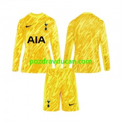 Nogometni Dresovi Tottenham Hotspur Vratar Dječji Domaći dres 2024-2025 Dugi Rukav