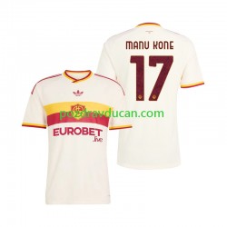 Nogometni Dresovi Roma Manu Kone 17 Muški Gostujući dres 2026-2027 Kratkih Rukava