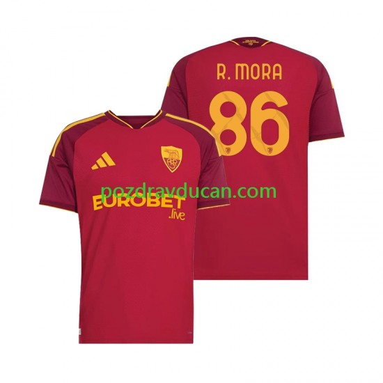 Nogometni Dresovi Roma Rodrigo Mora 86 Muški Domaći dres 2026-2027 Kratkih Rukava