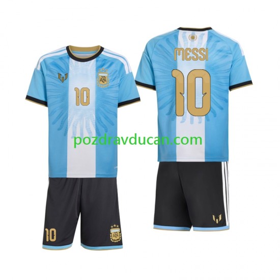 Nogometni Dresovi Argentina Lionel Messi 10 Special Dječji Domaći dres 2026-2027 Kratkih Rukava
