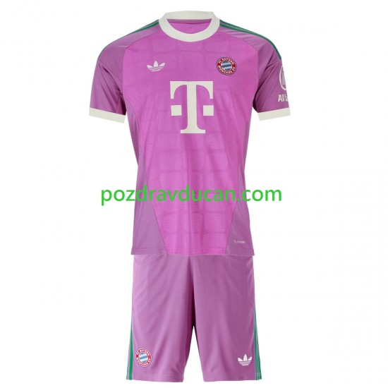 Nogometni Dresovi FC Bayern München Vratar Dječji Treći dres 2026-2027 Kratkih Rukava