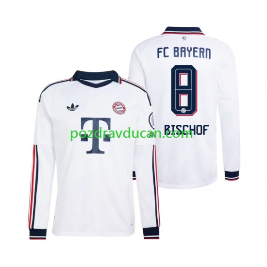 Nogometni Dresovi FC Bayern München Tom Bischof 8 Muški Gostujući dres 2026-2027 Dugi Rukav