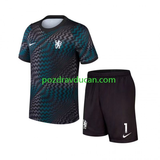 Nogometni Dresovi Chelsea Emiliano Martinez 1 Vratar Dječji Domaći dres 2026-2027 Kratkih Rukava