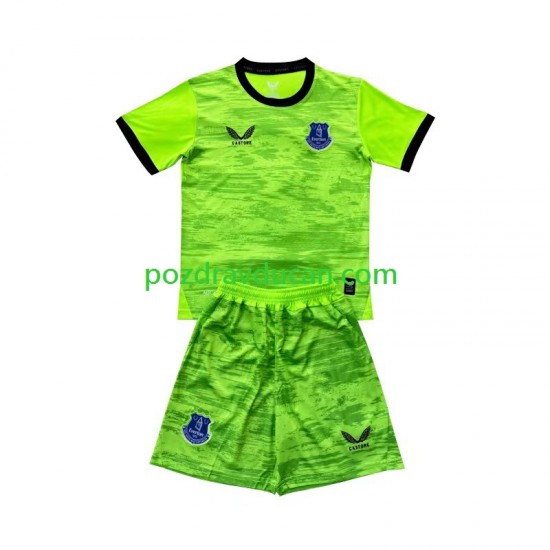 Nogometni Dresovi Everton Vratar Dječji Domaći dres 2026-2027 Kratkih Rukava