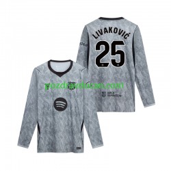 Nogometni Dresovi FC Barcelona Dominik Livakovic 25 Vratar Muški Gostujući dres 2026-2027 Dugi Rukav