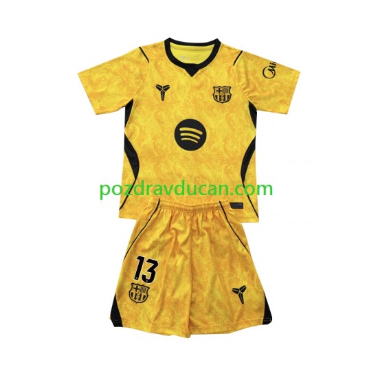 Nogometni Dresovi FC Barcelona Wojciech Szczesny 13 Vratar Dječji Četvrti dres 2026-2027 Kratkih Rukava