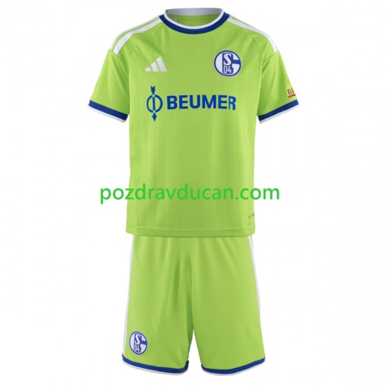 Nogometni Dresovi FC Schalke 04 Dječji Treći dres 2026-2027 Kratkih Rukava