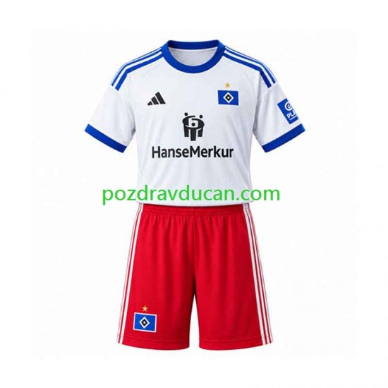 Nogometni Dresovi Hamburger SV Dječji Domaći dres 2026-2027 Kratkih Rukava