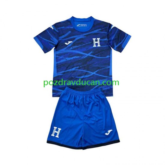 Nogometni Dresovi Honduras Dječji Četvrti dres 2026 Kratkih Rukava