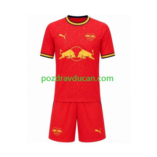 Nogometni Dresovi RB Leipzig Dječji Gostujući dres 2026-2027 Kratkih Rukava