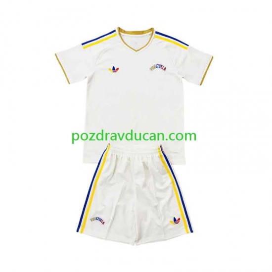 Nogometni Dresovi Venezuela Dječji Gostujući dres 2026 Kratkih Rukava
