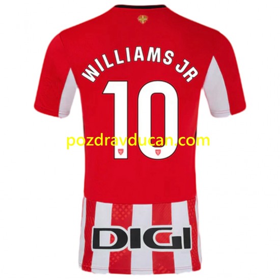Nogometni Dresovi Athletic Bilbao Williams JR 10 Muški Domaći dres 2024-2025 Kratkih Rukava