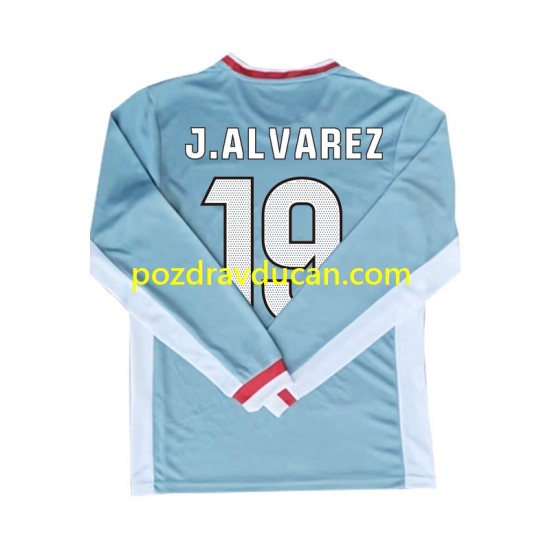 Nogometni Dresovi Atlético Madrid Julian Alvarez 19 Muški Gostujući dres 2024-2025 Dugi Rukav