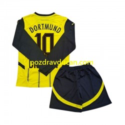 Nogometni Dresovi Borussia Dortmund Julian Brandt 10 Dječji Domaći dres 2024-2025 Dugi Rukav
