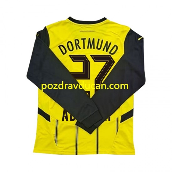 Nogometni Dresovi Borussia Dortmund Karim Adeyemi 27 Muški Domaći dres 2024-2025 Dugi Rukav